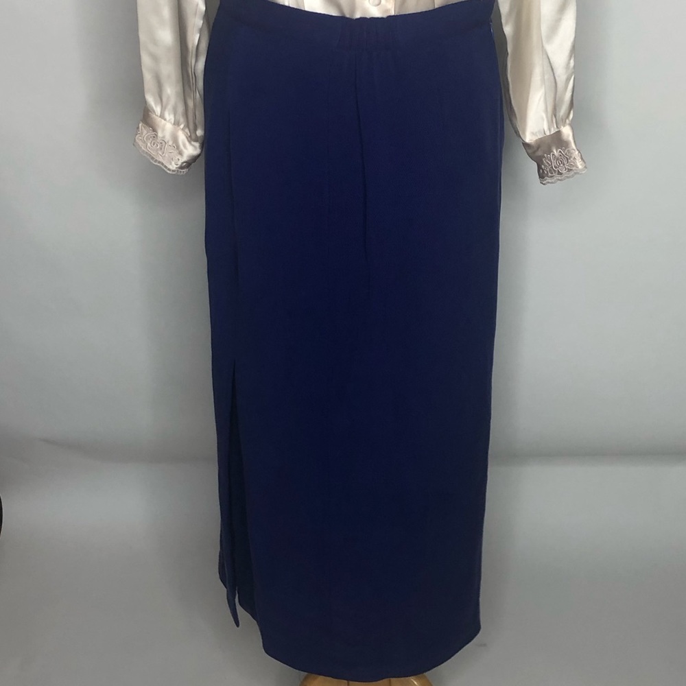 🗡Wool and silk pencil skirt